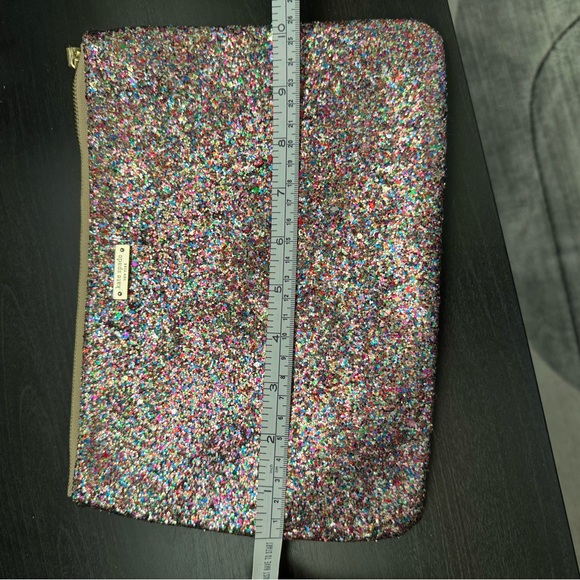 Kate Spade Colorful Glitter Sparkler Clutch Cosmetic Bag - Picture 4 of 6